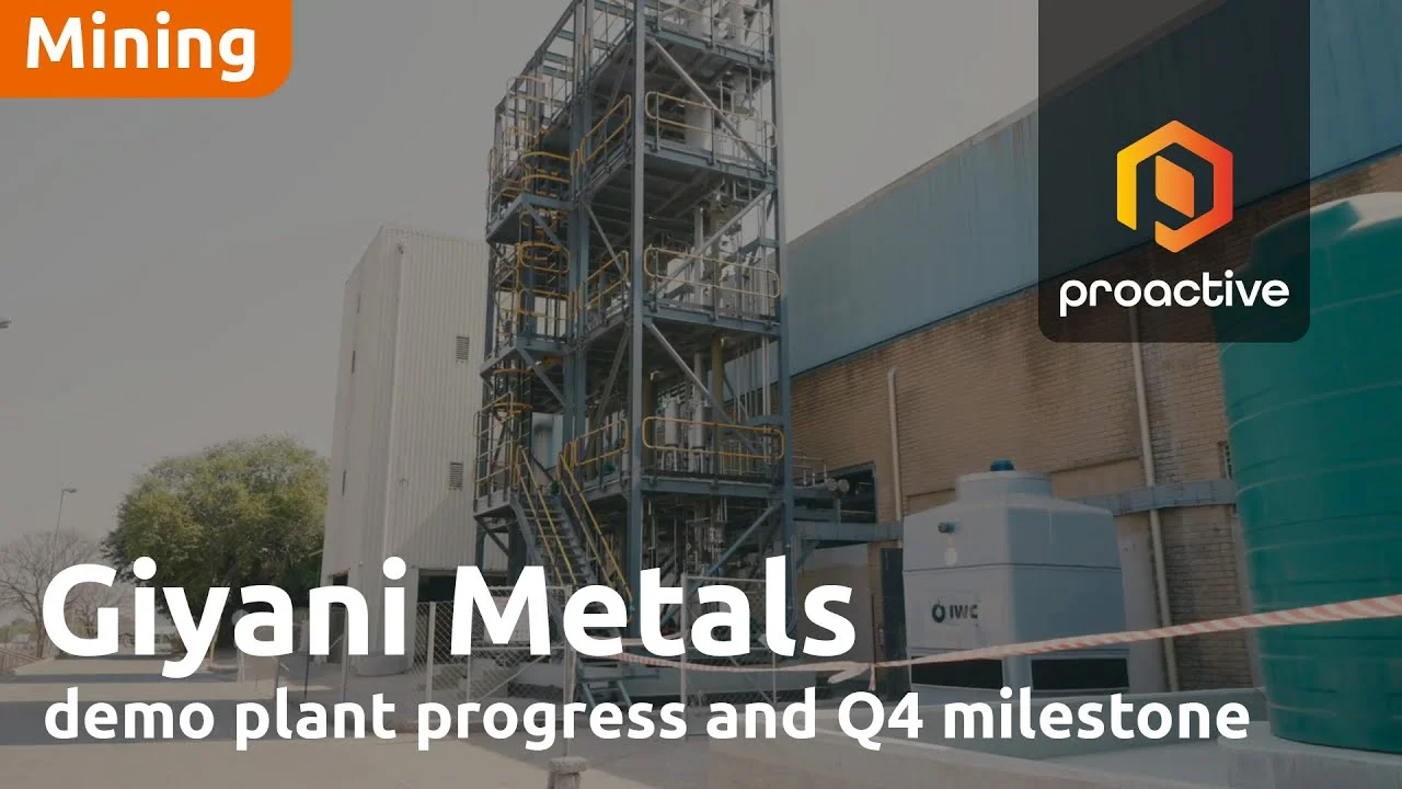 Demo plant Progress and Q4 milestone thumbnail image